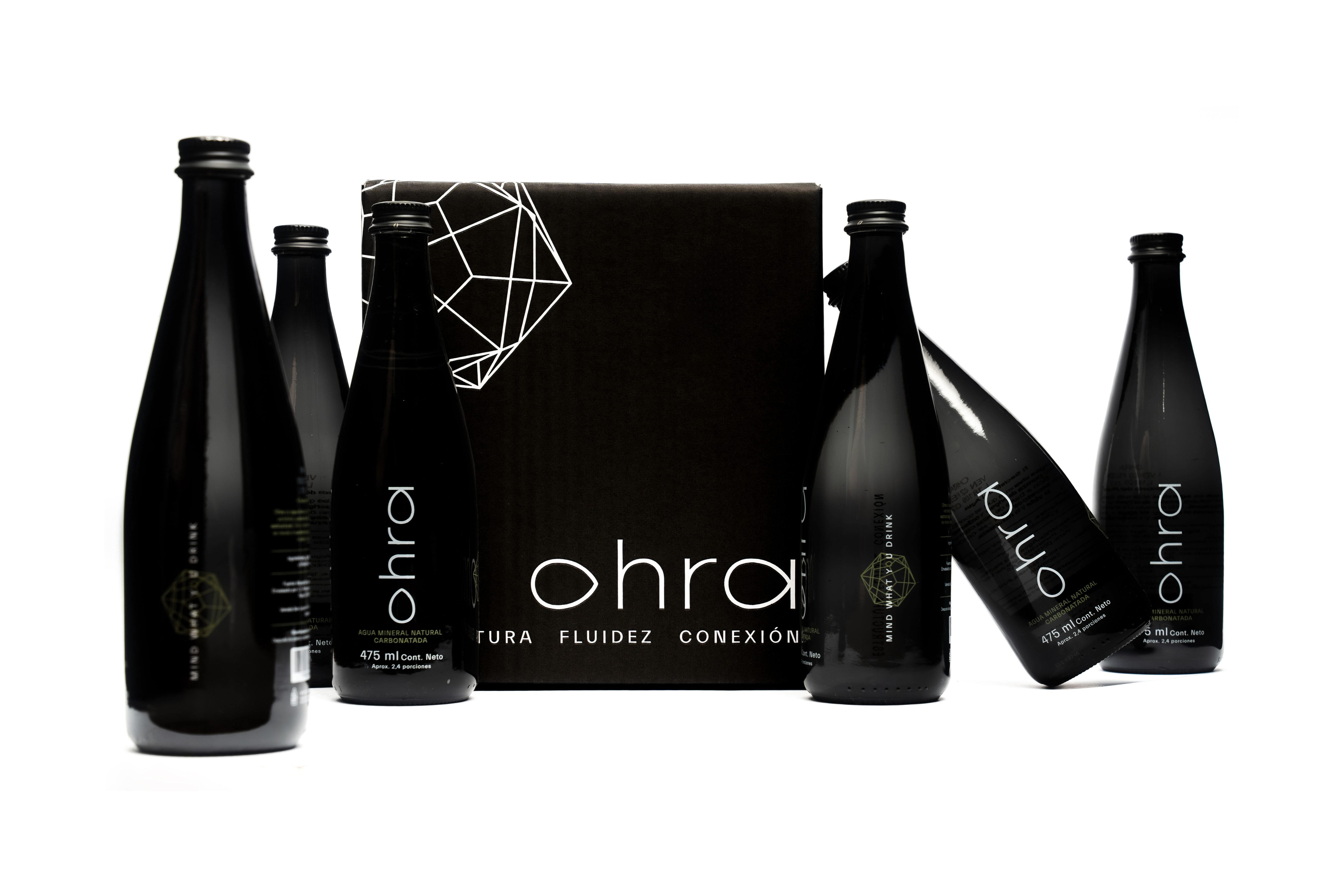 SIX PACK OHRA AGUA ESTRUCTURADA CARBONATADA 475ml